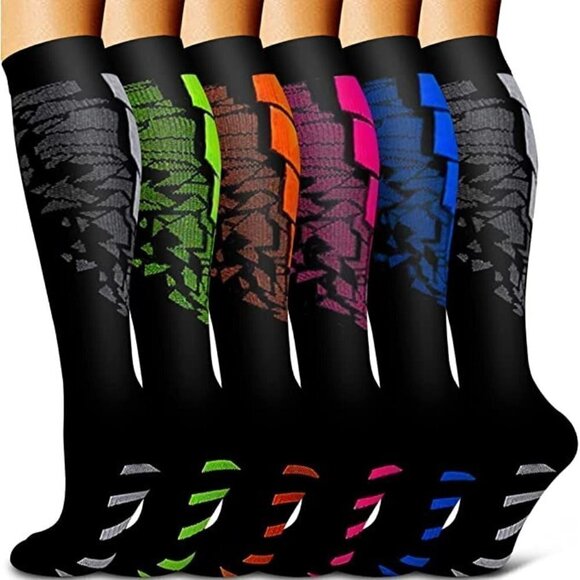 𝅺🆕🧦 Copper Infused Luxury Knee High Compression Socks Warm Long Stockings NWT🧦 - Picture 1 of 7